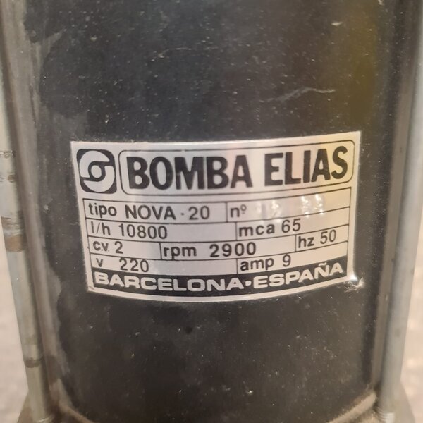 bomba de agua vertical 10800 l/h