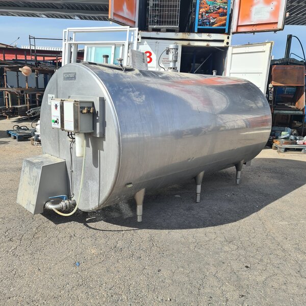 Depósito autolimpiante de acero inoxidable