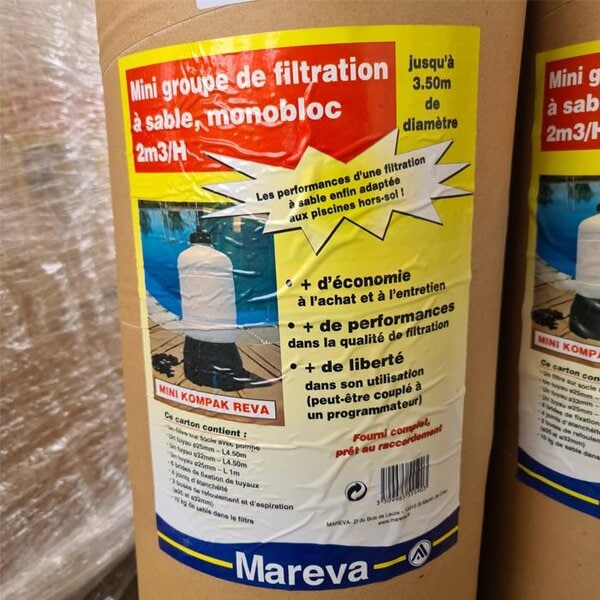 depuradora filtro de piscina mareva