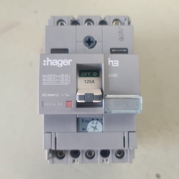 interruptor automatico hager h3 125a x160