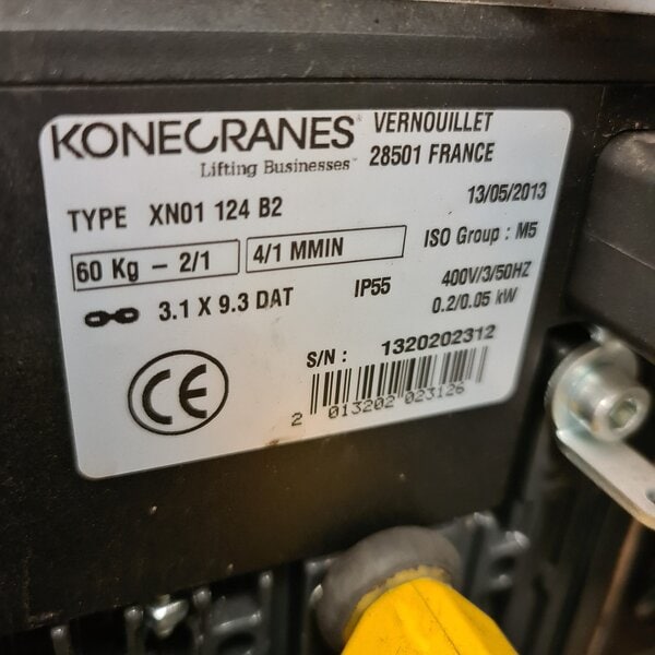 polipasto konecranes 60kg