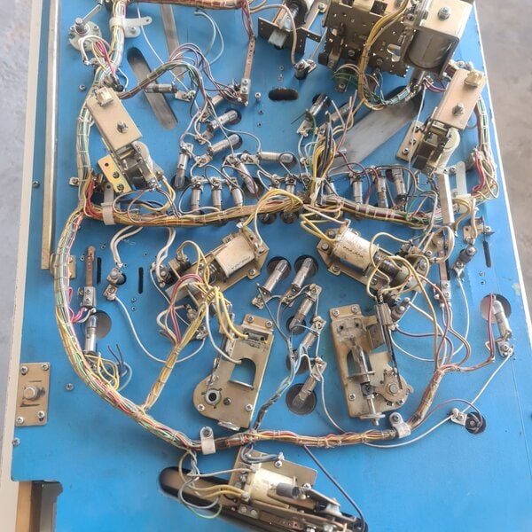 recreativa pinball halley comet 1.104 para reparar sin mueble