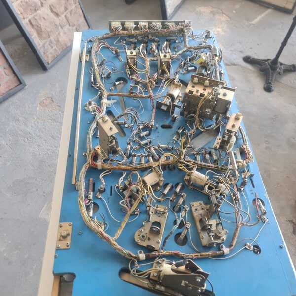 recreativa pinball halley comet 1.104 para reparar sin mueble