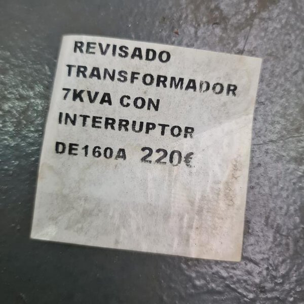 transformador 7kva