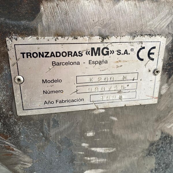sierra tronzadora mg k 200 m