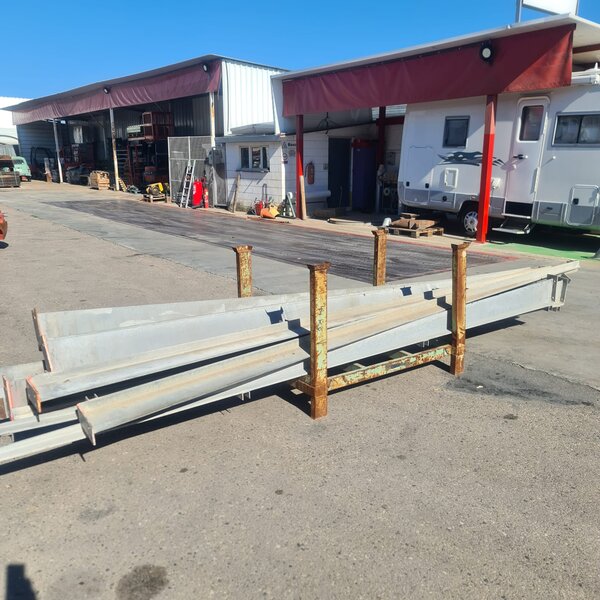 vigueta para marquesina techos de parking galvanizadas