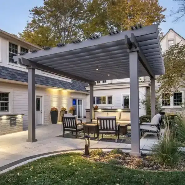 Oasis Fiberglass Pergola Kits - Freestanding