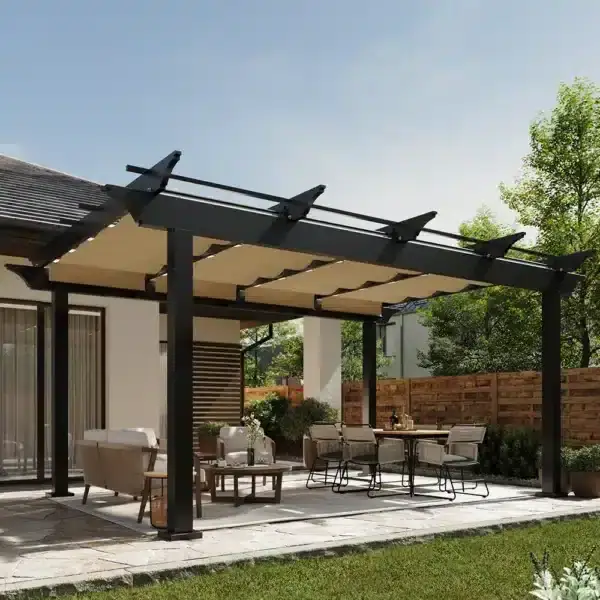 Atlas Aluminum Pergola - Attached