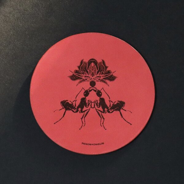 NekoshowguN<BR>Leather Coaster