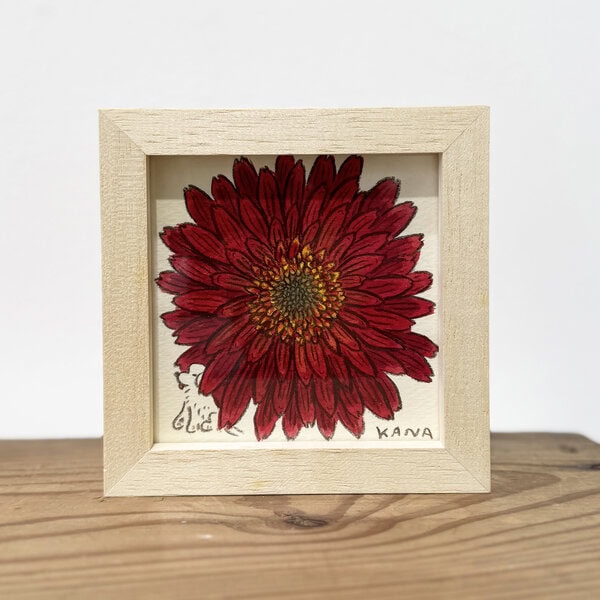 中村雅奈 「ガーベラ・赤」 - 画像 (2)