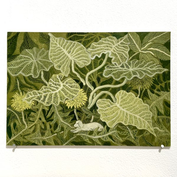 中村雅奈「クワズイモとタンポポ」