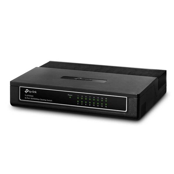 SWITCH PARA RED, TP-LINK DE 16 PUERTOS 10/100MBPS, TL-SF1016D