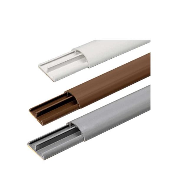 داکت نیم گرد زمینی پشت چسبدار 20*75 دانوب