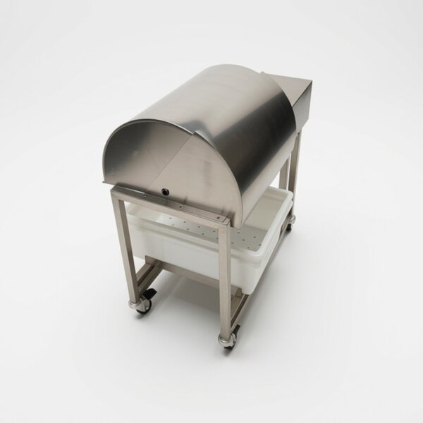 Quality Industries by Stainless 220V Commercial Marinator with Safety Cover, MaxBox and Plastic Tubs - Image 9