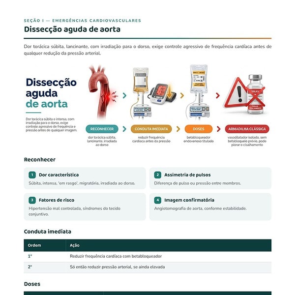 Guia Prático Emergências Cardiovasculares e Clínicas — imagem 3 de 4