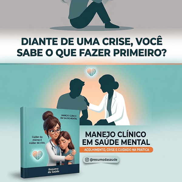 Manejo Clínico em Saúde Mental — Acolhimento, crise e cuidado — imagem 3 de 4