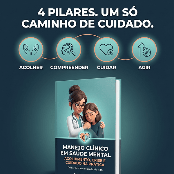 Manejo Clínico em Saúde Mental — Acolhimento, crise e cuidado — imagem 2 de 4