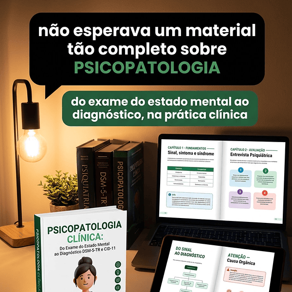Psicopatologia Clínica — DSM-5-TR e CID-11 — imagem 3 de 4