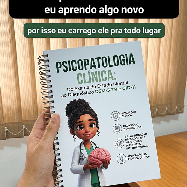 Psicopatologia Clínica — DSM-5-TR e CID-11 — imagem 2 de 4