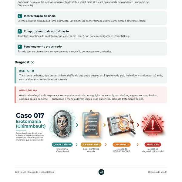 120 Casos Clínicos de Psicopatologia — imagem 2 de 4