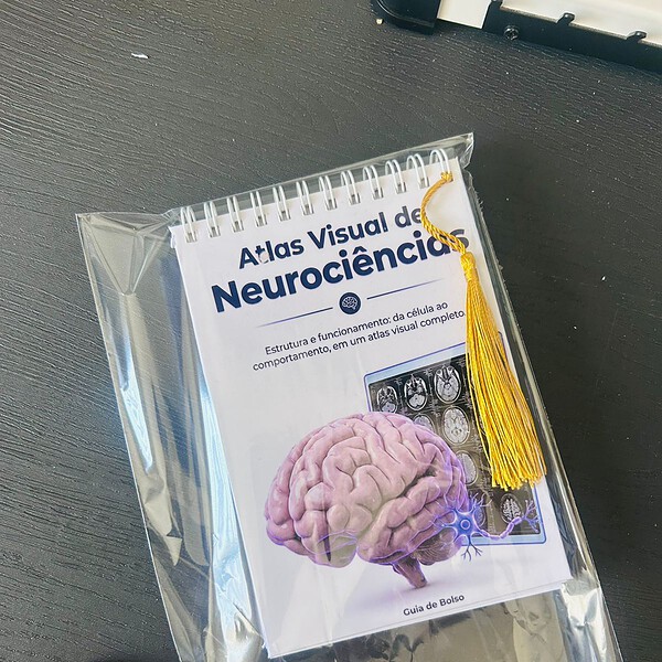 Atlas Visual de Neurociências — Estrutura e Funcionamento — imagem 2 de 4