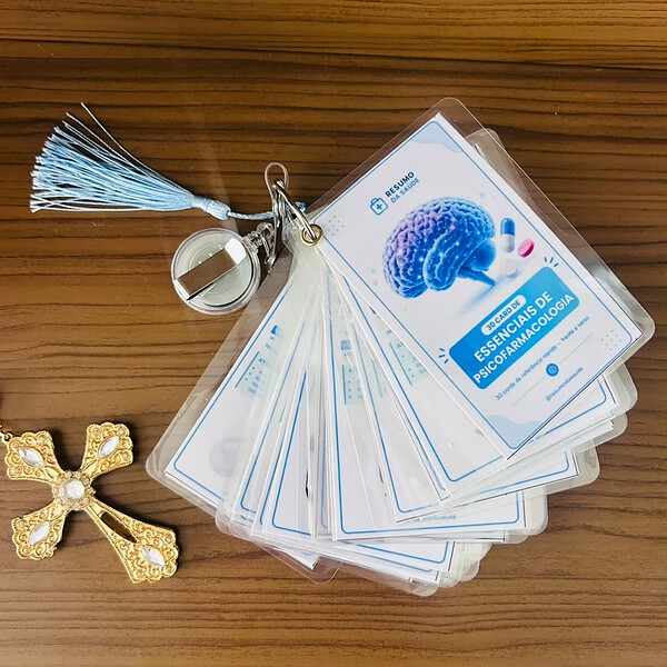 Cards de Psicofarmacologia — imagem 1 de 3