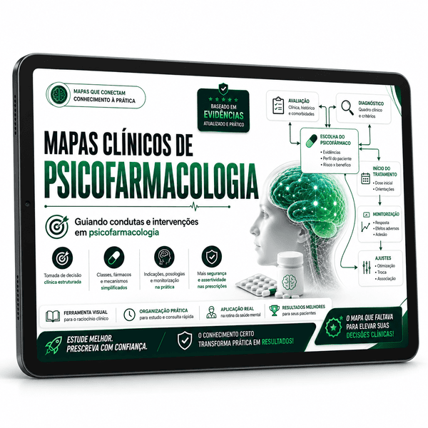 Mapas Clínicos de Psicofarmacologia — imagem 1 de 1