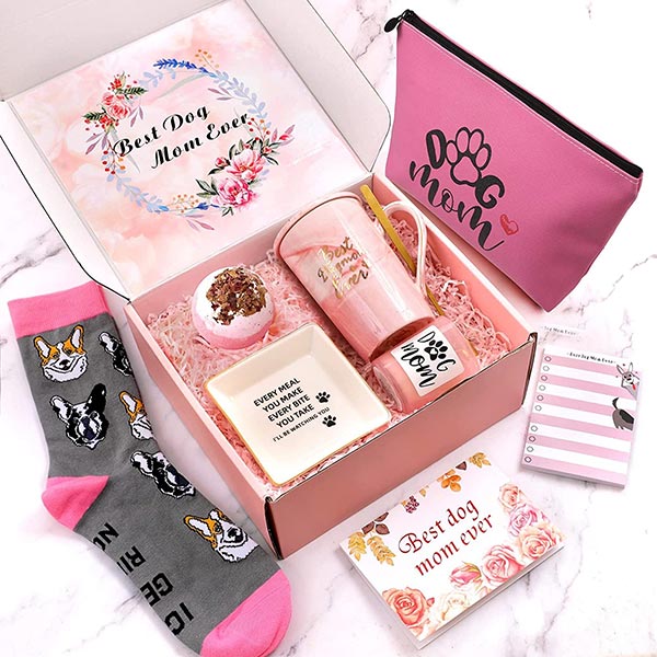 dog mom gift basket