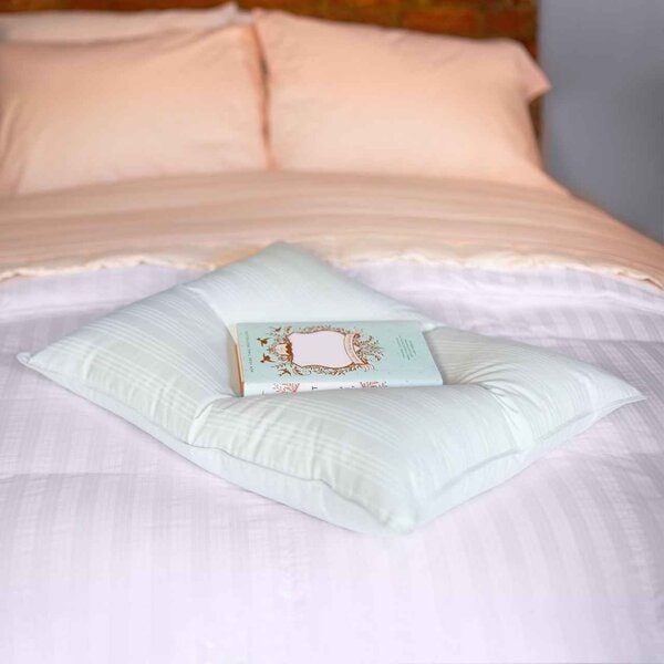 Downlite Extra Soft & Flat White Down Stomach Sleeper Pillow - Image 3
