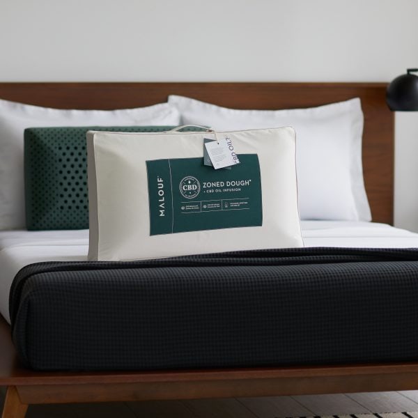 Malouf Zoned Dough CBD Memory Foam Pillow - Image 6