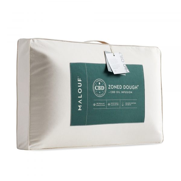 Malouf Zoned Dough CBD Memory Foam Pillow - Image 7