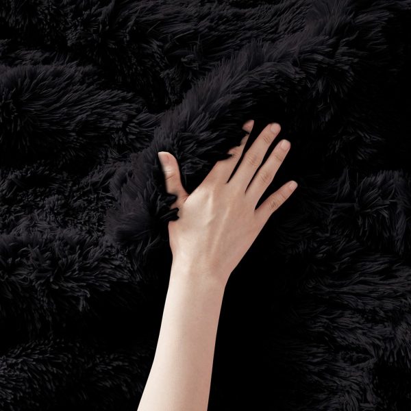 Intelligent Design Malea Shaggy Faux Fur Comforter Set - Image 10