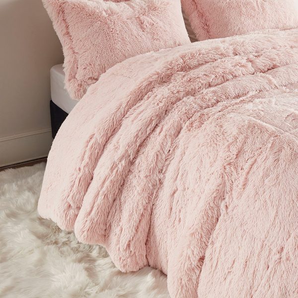 Intelligent Design Malea Shaggy Faux Fur Comforter Set - Image 14