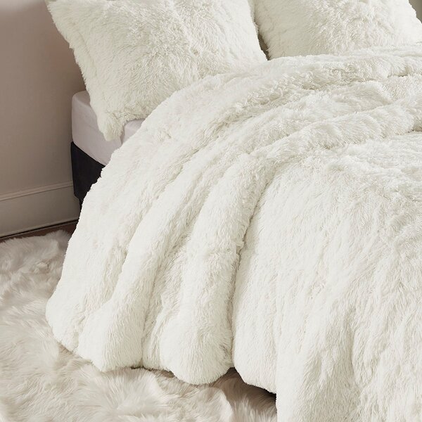 Intelligent Design Malea Shaggy Faux Fur Comforter Set - Image 24