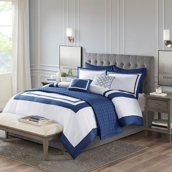 Madison Park Heritage 8PC Comforter & Coverlet Set - Image 10