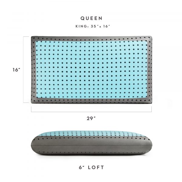 Malouf Z CarbonCool + Omniphase LT Memory Foam Pillow - Image 5