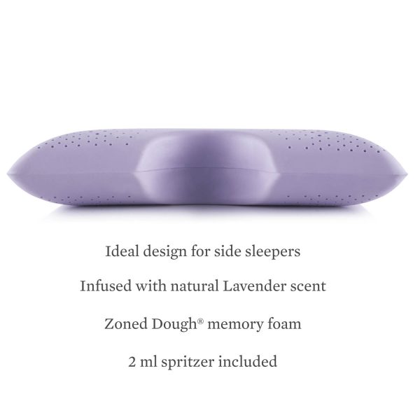 Malouf Z Zoned Dough + Lavender Memory Foam Pillow - Image 6