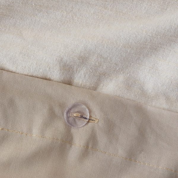 Clean Spaces Dover 3 Piece Organic Cotton Duvet Cover Set - Image 17