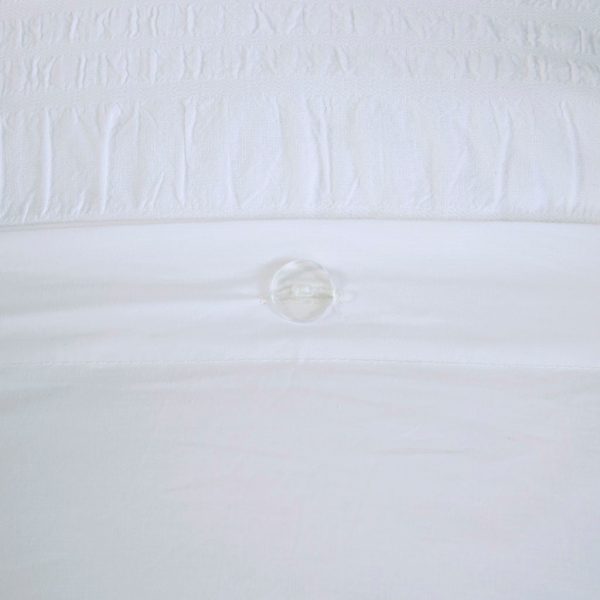 Madison Park Nicolette 4 Piece Cotton Seersucker Duvet Cover Set - Image 5