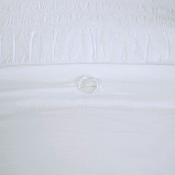 Madison Park Nicolette 4 Piece Cotton Seersucker Duvet Cover Set - Image 5