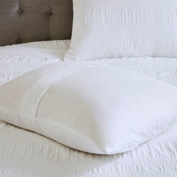 Madison Park Nicolette 4 Piece Cotton Seersucker Duvet Cover Set - Image 8