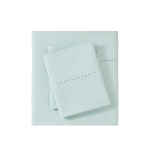 Madison Park Peached Percale Cotton Sheet Set - Image 3