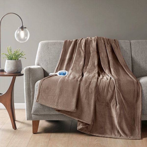 Beautyrest Microlight Luxury Heated Plush Throw - Image 16