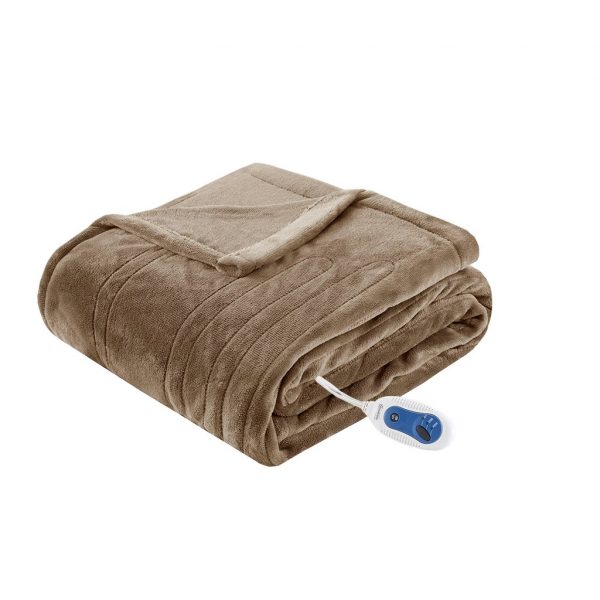 Beautyrest Microlight Luxury Heated Plush Throw - Image 17