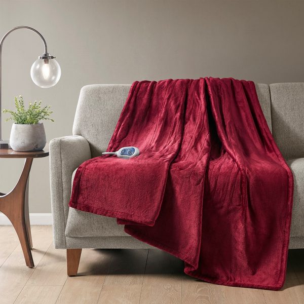 Beautyrest Microlight Luxury Heated Plush Throw - Image 22