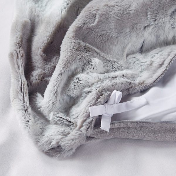 Beautyrest Zuri Weighted Faux Fur Blanket - Image 5