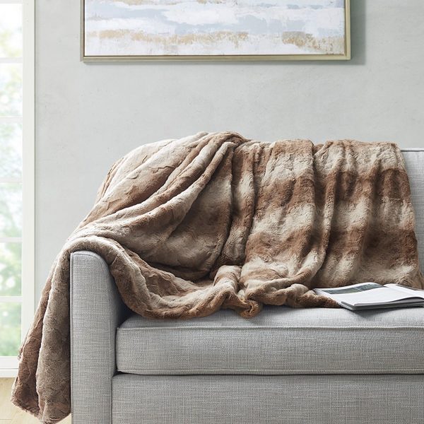 Beautyrest Zuri Weighted Faux Fur Blanket - Image 14