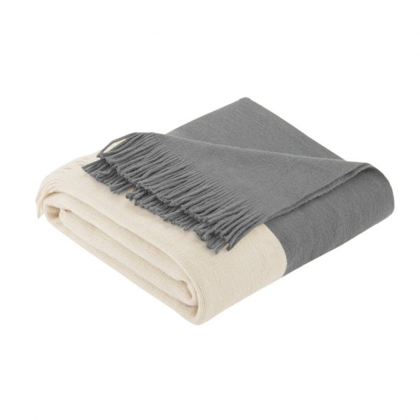 INK+IVY Stockholm Color Block Faux Cashmere Throw - Image 6
