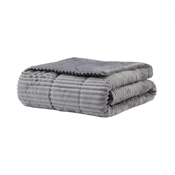 Premier Comfort Parker Corduroy Plush Down Alternative Throw - Image 6