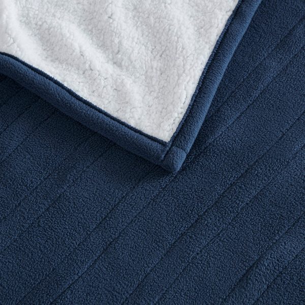 Serta Fleece to Sherpa Heated Blanket - Image 6